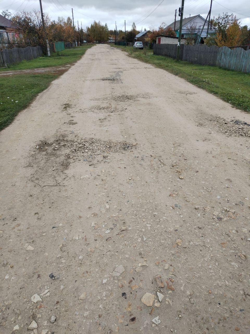 Ремонт автомобильной дороги общего пользования местного значения по ул. Песочная в р.п. им.Степана Разина Лукояновского муниципального округа Нижегородской области
