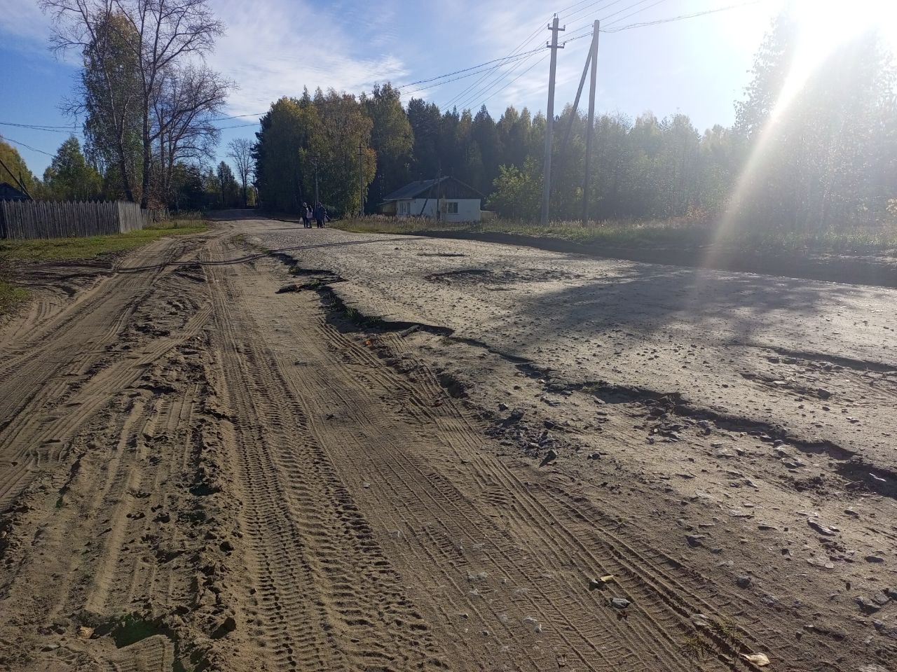 Ремонт автомобильной дороги от дома №41 по ул.Пушкина в сторону церкви по ул.Ветлужская в р.п.Сява м.о.г. Шахунья Нижегородской области