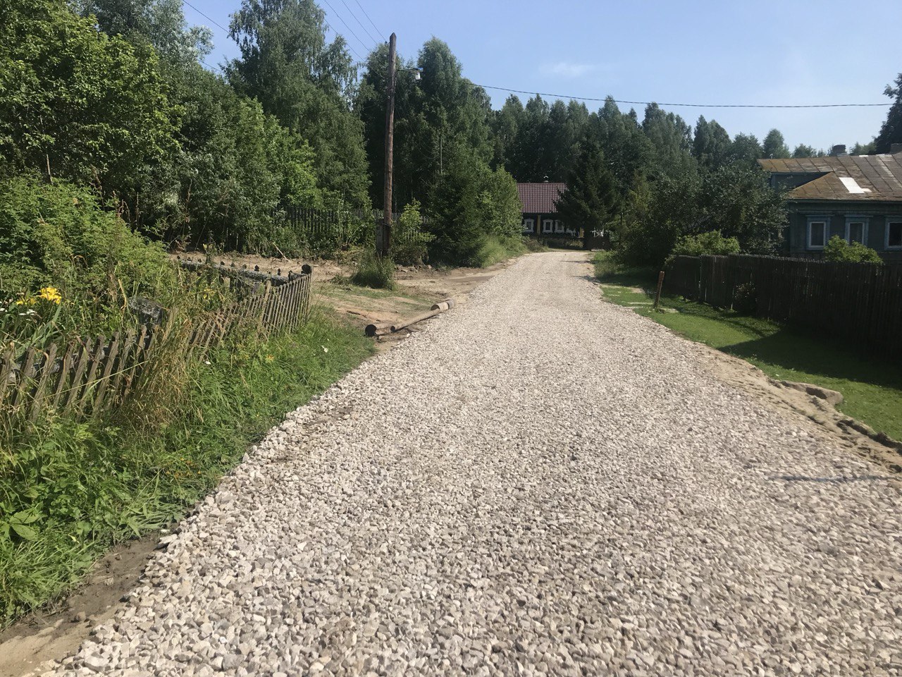 Асфальтирование автомобильной дороги по д.Мокушино Ковернинского муниципального округа Нижегородской области