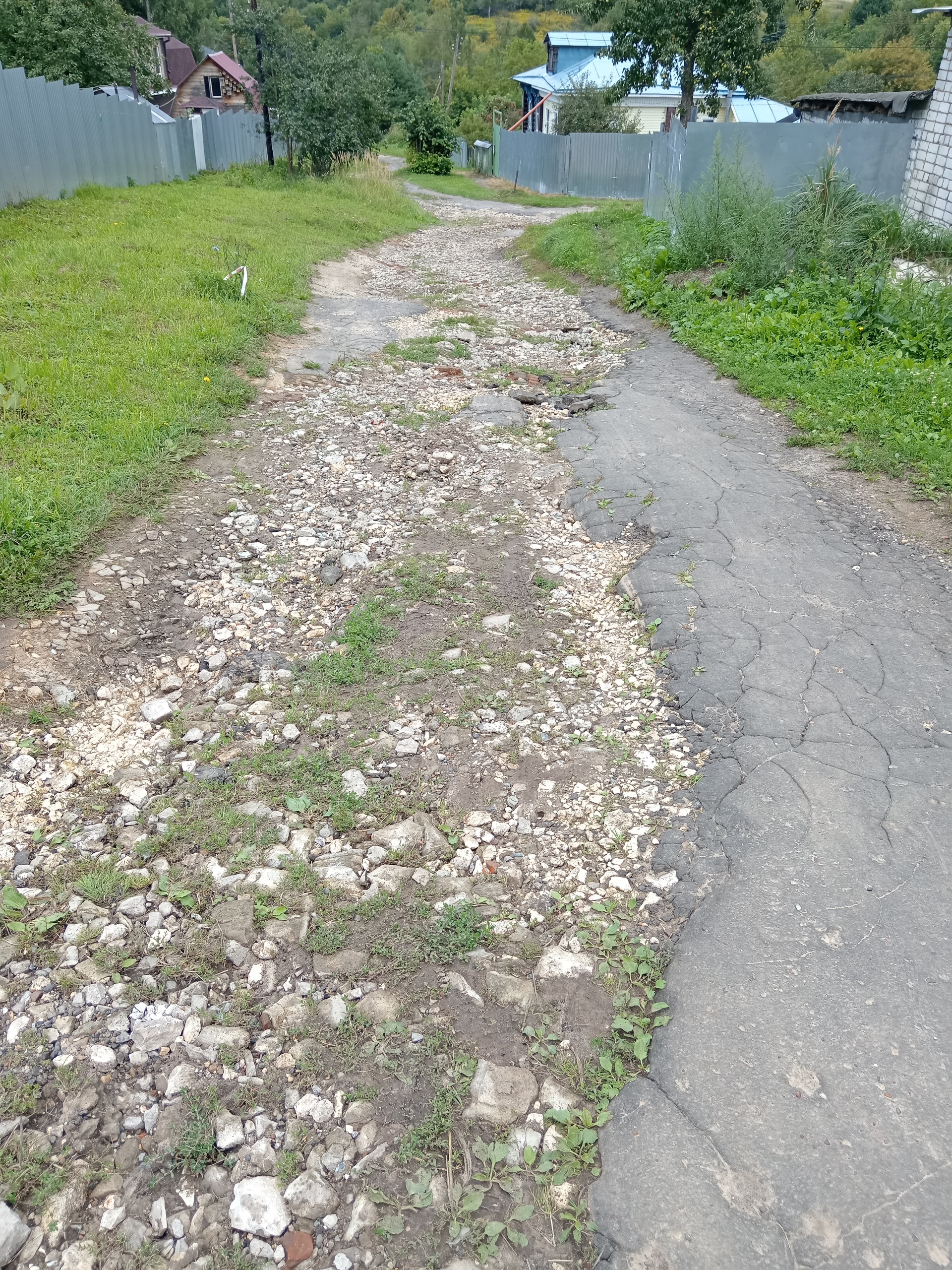 Ремонт дороги г.Павлово ул.Калининская