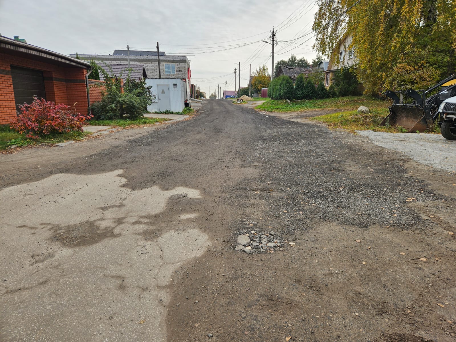 Выполнение работ по ремонту объекта "Дер. Новопокровское" (ремонт дороги по ул. Центральная от д. 87 до д. 112) в Советском районе города Нижнего Новгорода