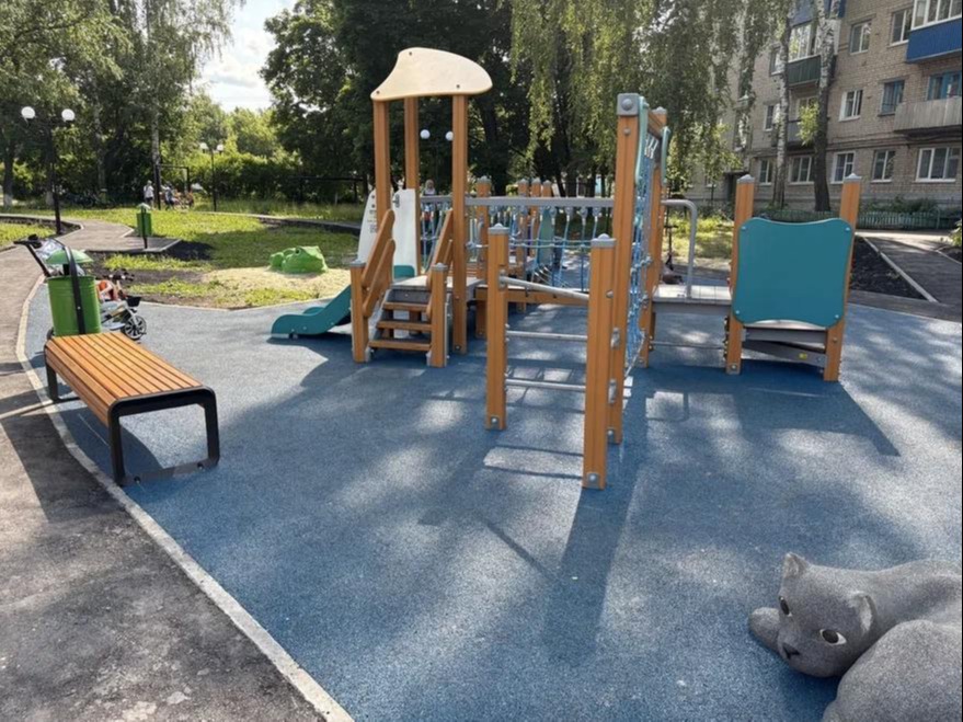 Завершена реализация инициативы по благоустройству общественного пространства в городе Сергач Сергачского муниципального округа