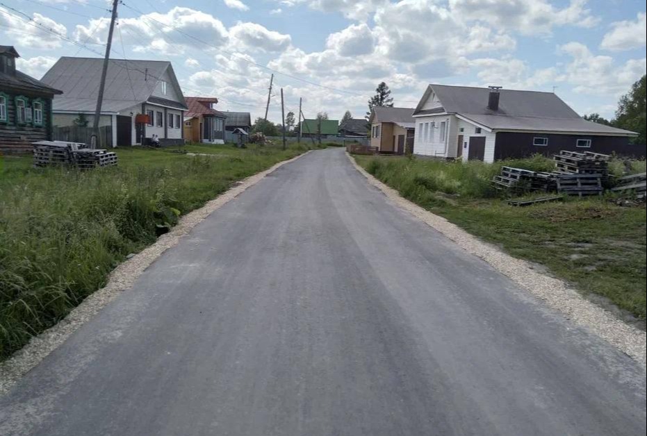 Завершена реализация инициативы по ремонту автодороги в селе Саваслейка городского округа города Кулебаки