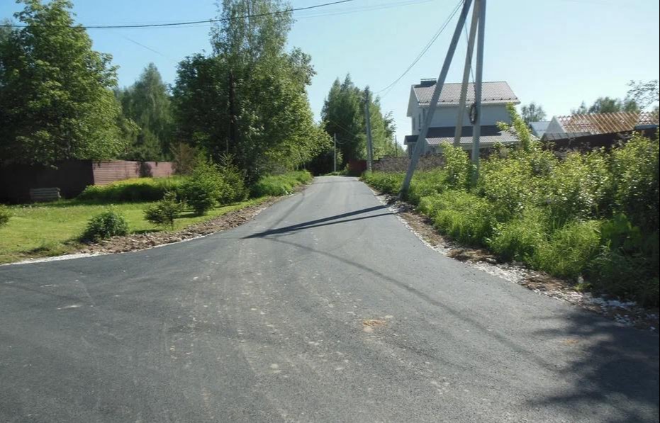 Завершена реализация инициативы по ремонту автомобильной дороги в деревне Трубниково городского округа города Бор