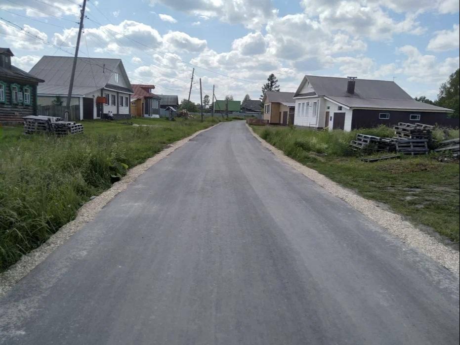Завершена реализация инициативы по ремонту автодороги в селе Саваслейка городского округа города Кулебаки