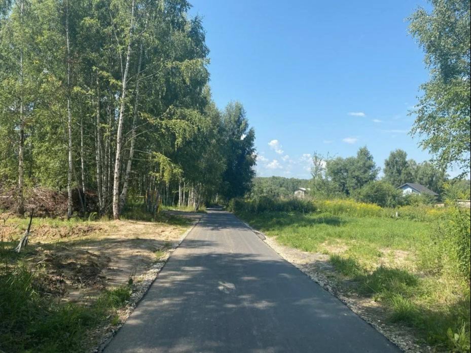 Реализована инициатива по ремонту дороги в деревне Вашкино городского округа города Чкаловск