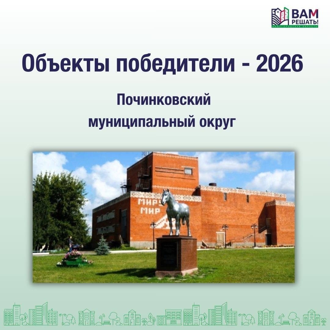 Победители - 2026: Починковский муниципальный округ