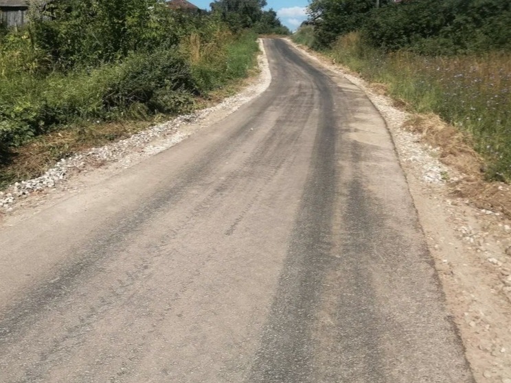 Реализована инициатива по ремонту дорог в селе Семьяны Воротынского муниципального округа