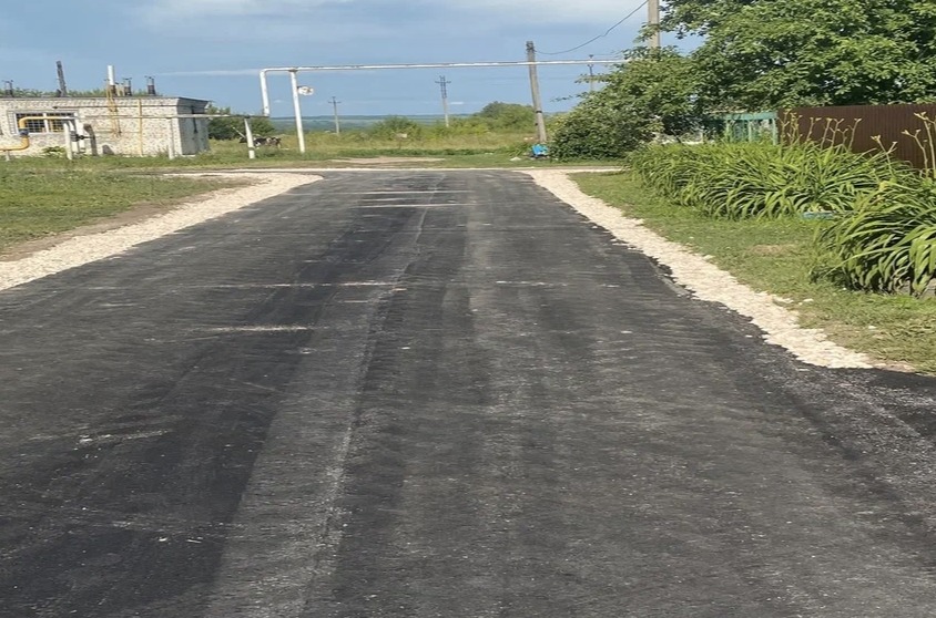 Реализована инициатива по ремонту участка автомобильной дороги в селе Григорово Большемурашкинского муниципального округа