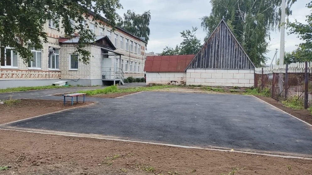 Реализована инициатива по ремонту асфальтового покрытия территории МБДОУ «Детского сада «Олененок» в городе Перевоз