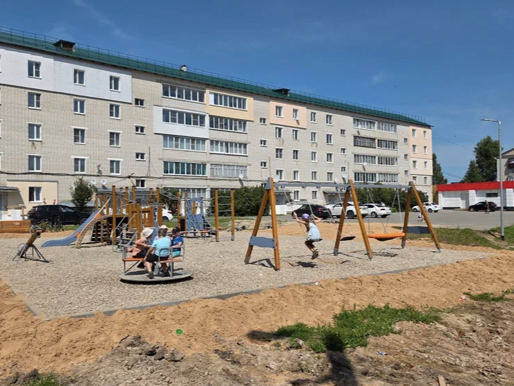 Реализована инициатива по благоустройству дворовых территорий на ул.Индустриальная в городе Урень