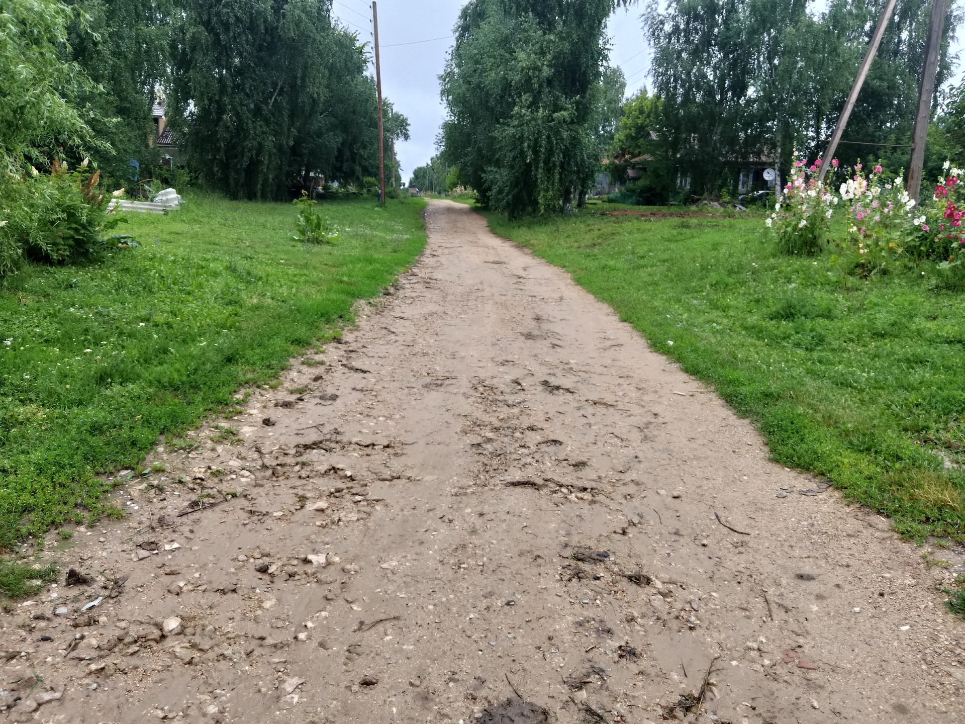 Ремонт автомобильной дороги по ул.Низовская в с.Низовка Спасского муниципального округа Нижегородской области