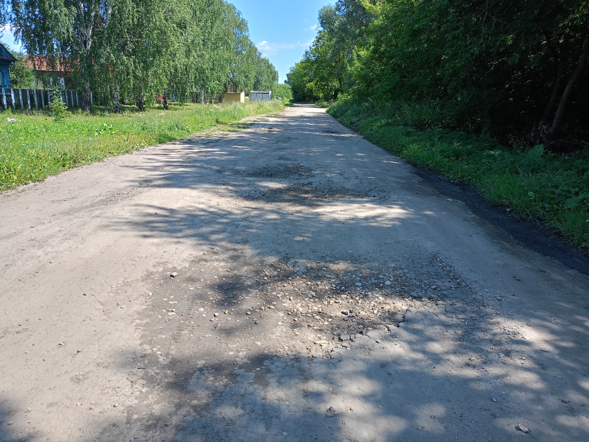Ремонт участка автомобильной дороги от д. №26 до д. №55 по ул. Вокзальная в с. Княжиха Пильнинского муниципального округа Нижегородской области