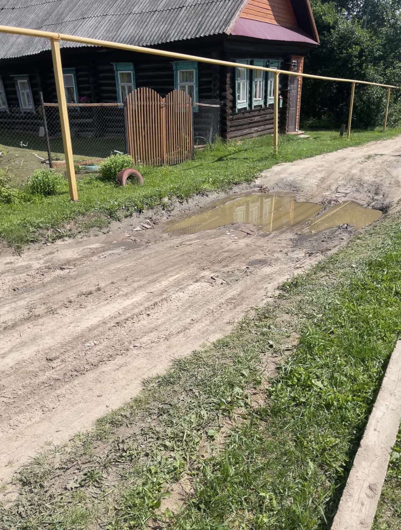 Ремонт дороги в д. Матвеевка муниципального округа город Бор Нижегородской области