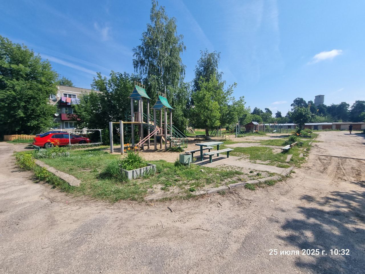 Благоустройство детской спортивной площадки в районе д.19, д.21, д.23 по ул.Силикатный поселок г. Навашино Нижегородской области
