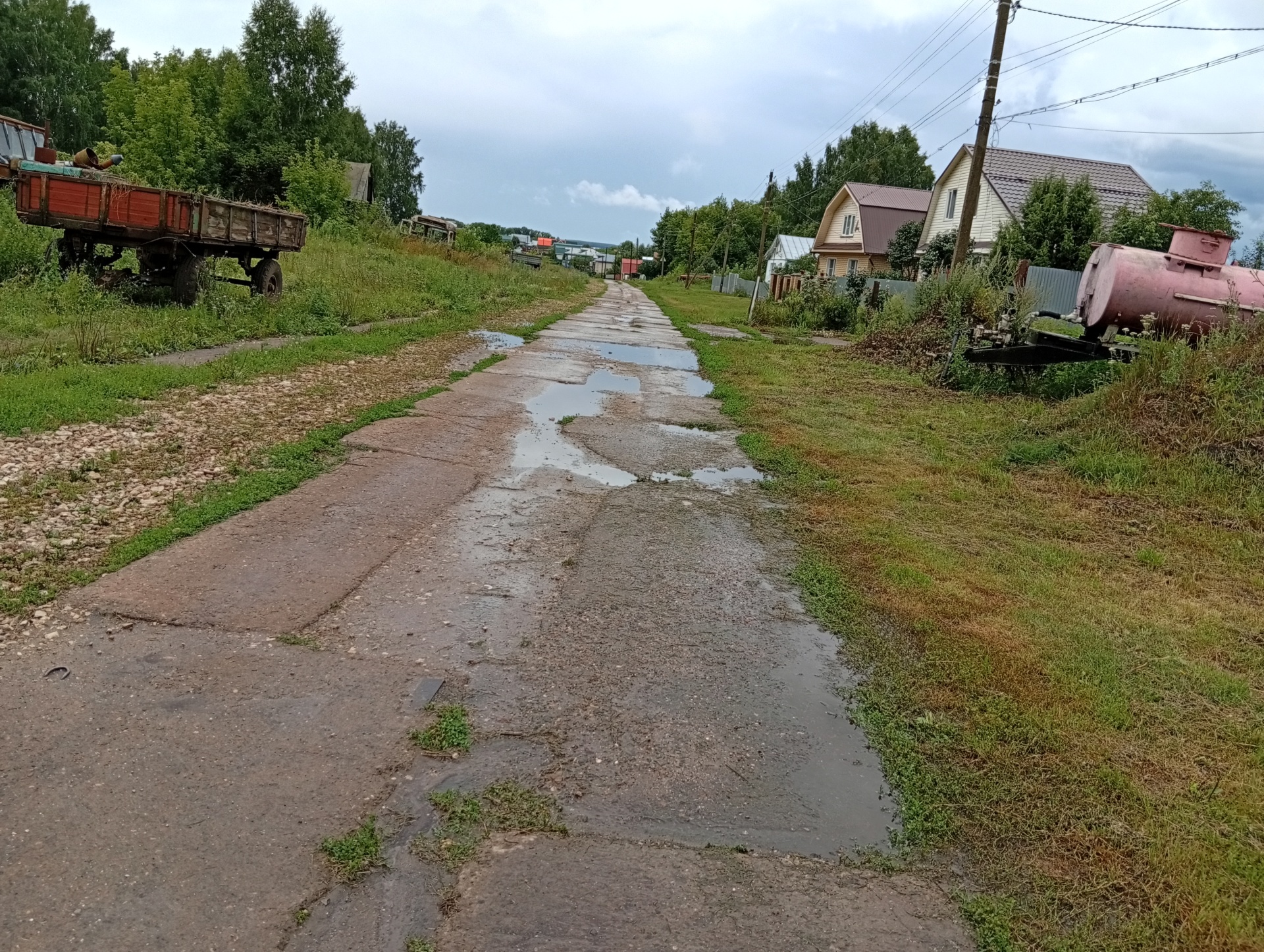 Ремонт автомобильной дороги общего пользования местного значения от дома N2  до дома N38 по ул.Набережная в с. Татарское Маклаково Спасского муниципального округа Нижегородской области