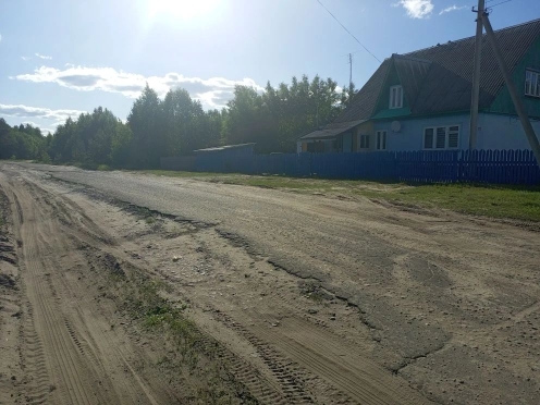 Выполнение работ по ремонту автомобильной дороги  по ул. Ветлужская в р.п. Сява м.о.г. Шахунья Нижегородской области