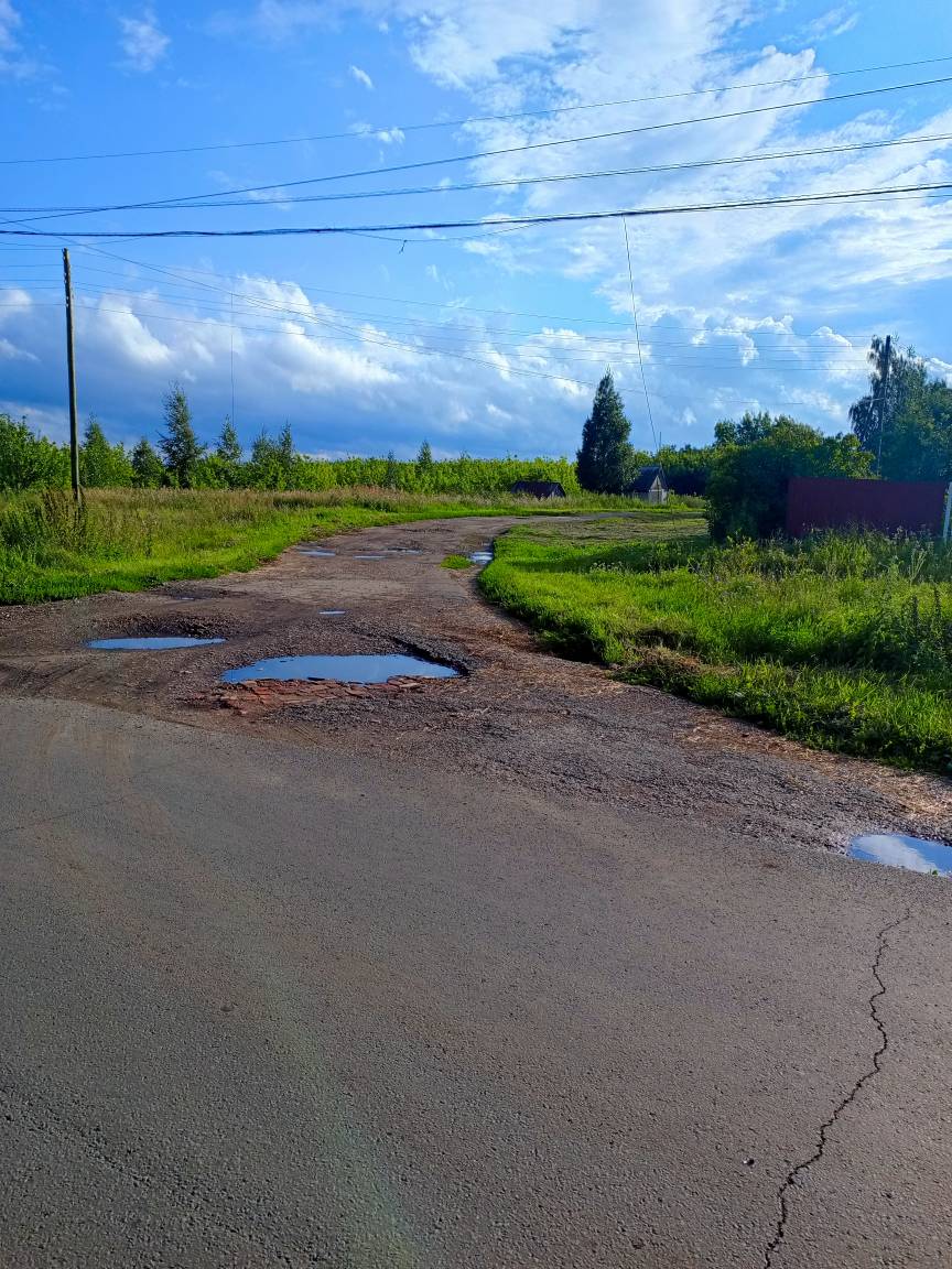 Ремонт автомобильной дороги общего пользования местного значения по ул. Полевая в с. Мамлейка Сеченовского муниципального округа Нижегородской области