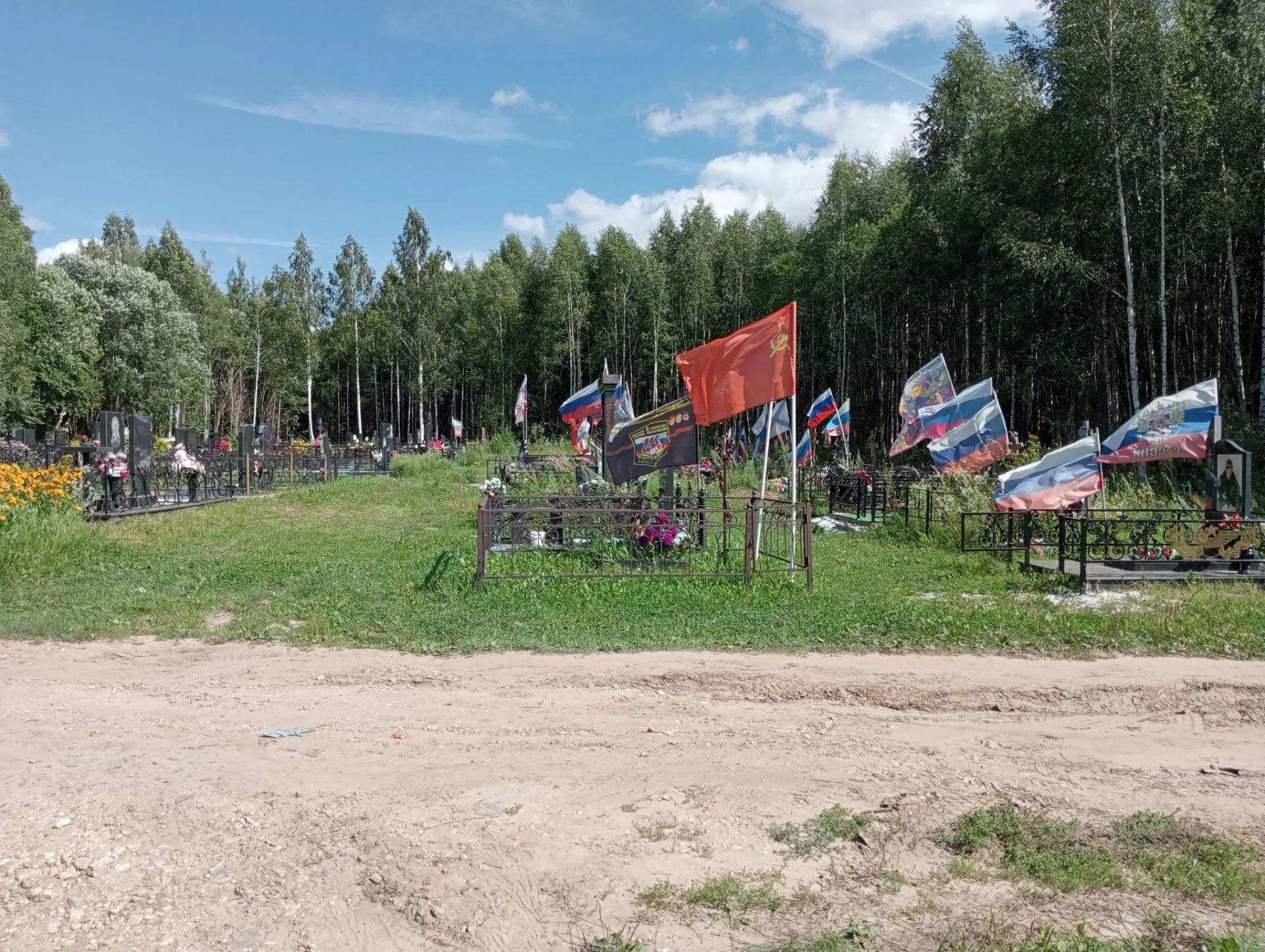 Ремонт дорожного покрытия на территории Молявинского кладбища и кладбища Малая Тарка