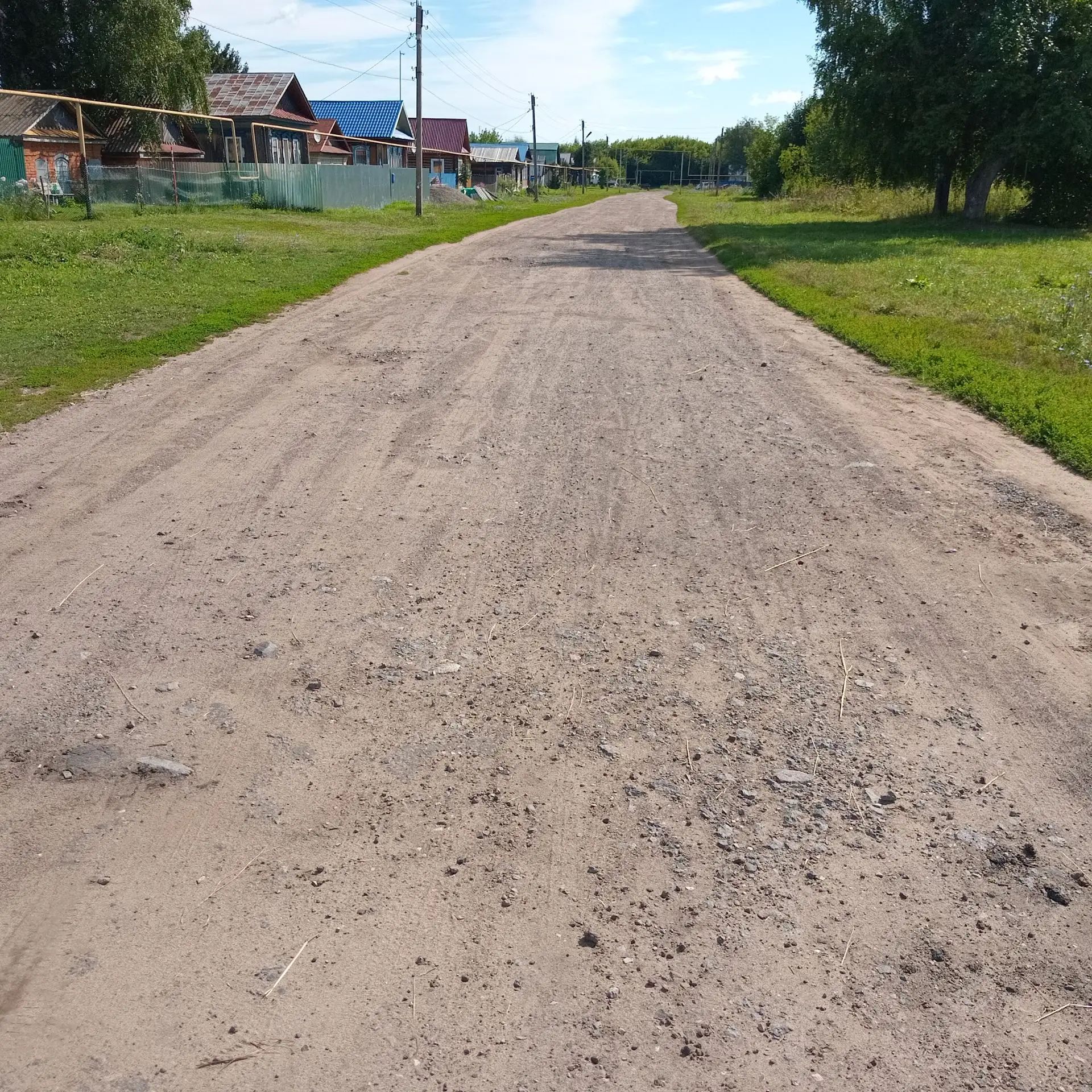 Ремонт дорожного покрытия по ул.Горького и по ул.Заречная в с.Белавка муниципального округа Воротынский Нижегородской области