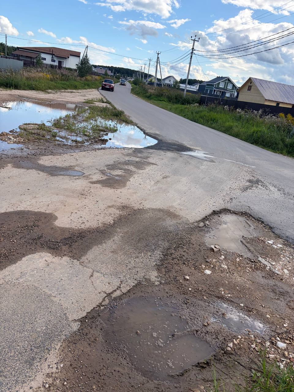 Ремонт участков автомобильных дорог подъезд к д. Гари от д. Гремячки (км 0+000-0+200 и км 0+410-0+746) Богородского муниципального округа Нижегородской области