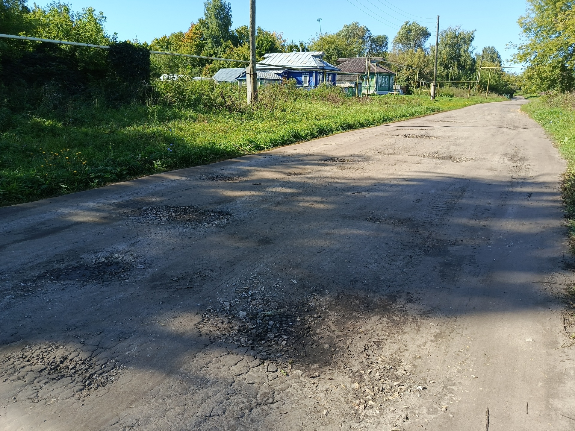 Ремонт автомобильной дороги с. Столбищи, ул.Горького КМ:0,000-0,500 Пильнинского муниципального округа Нижегородской области