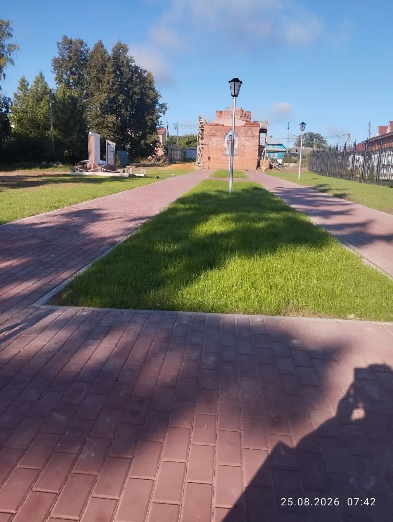 Благоустройство аллеи Славы в р.п. Красные Баки (2 этап)