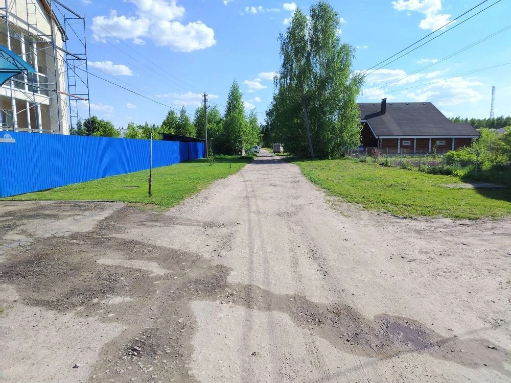 Ремонт дороги по улице Кольцова в г. Лысково Нижегородской области