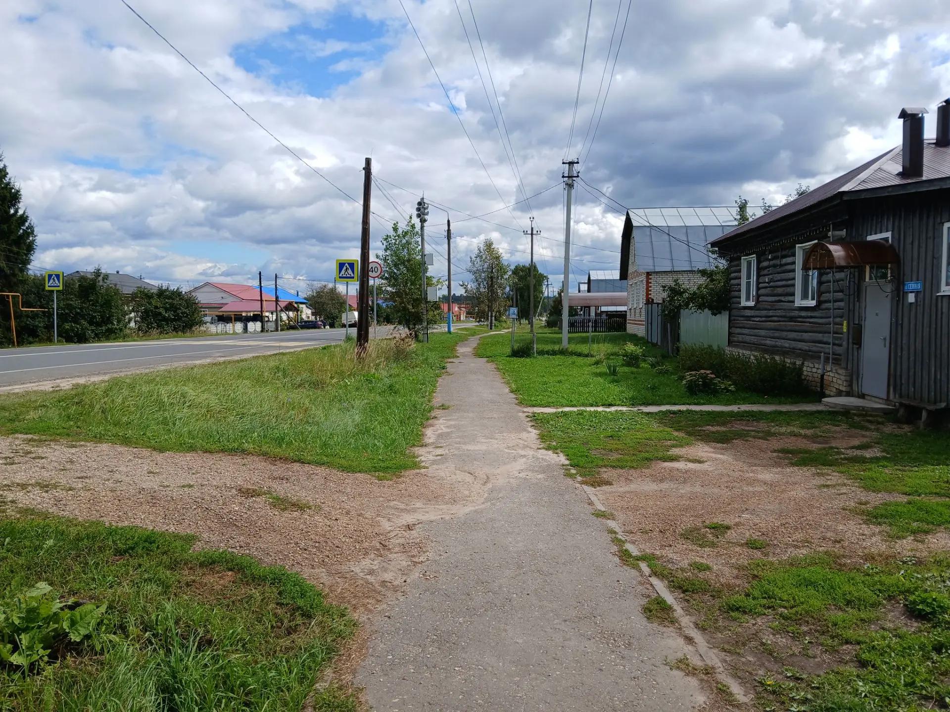 Ремонт тратуара по ул. Сенная в р.п. Вознесенское Вознесенского муниципального округа Нижегородской области