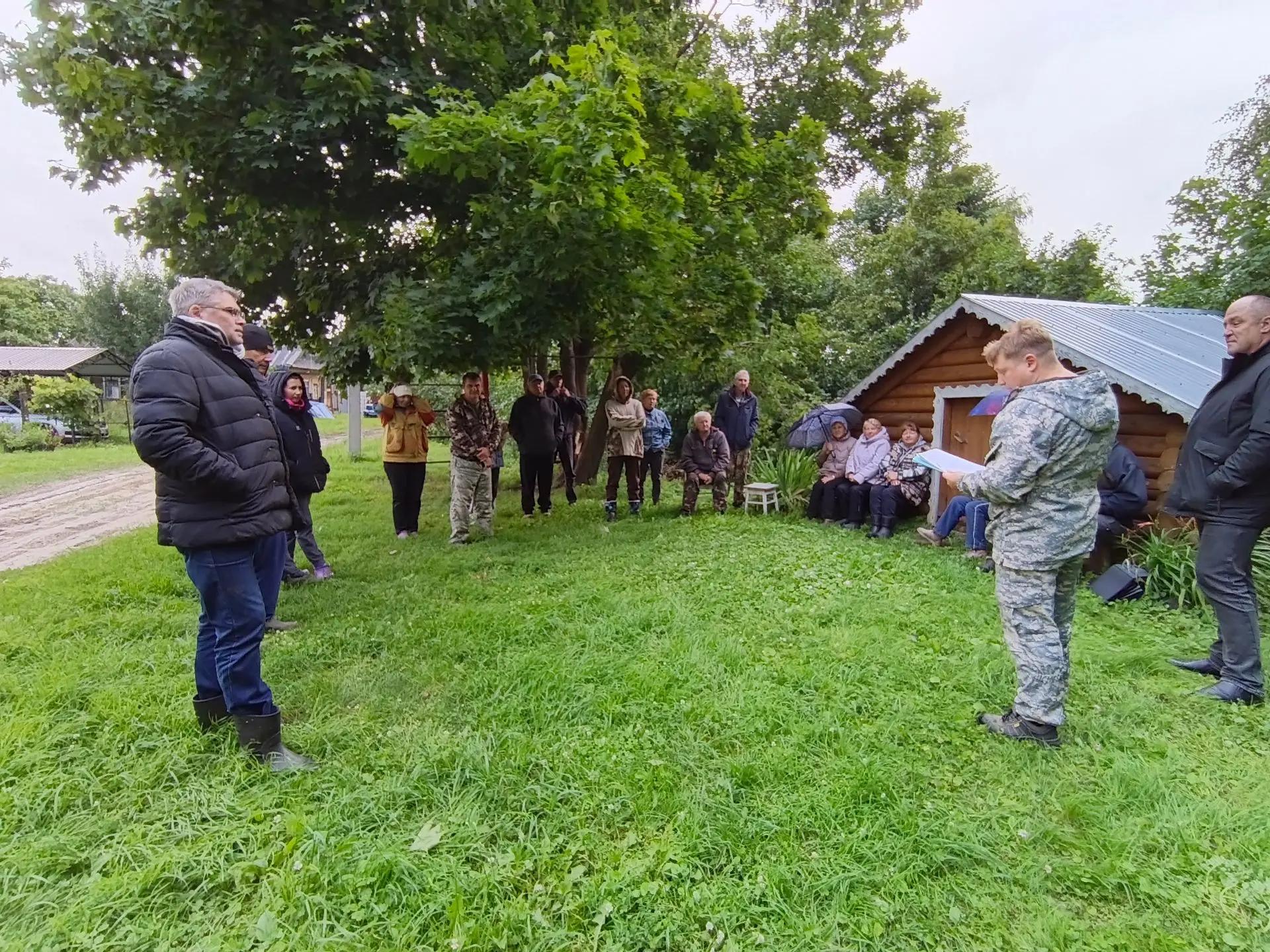 Ремонт дороги в д.Матренино м.о.г. Чкаловск Нижегородской области.