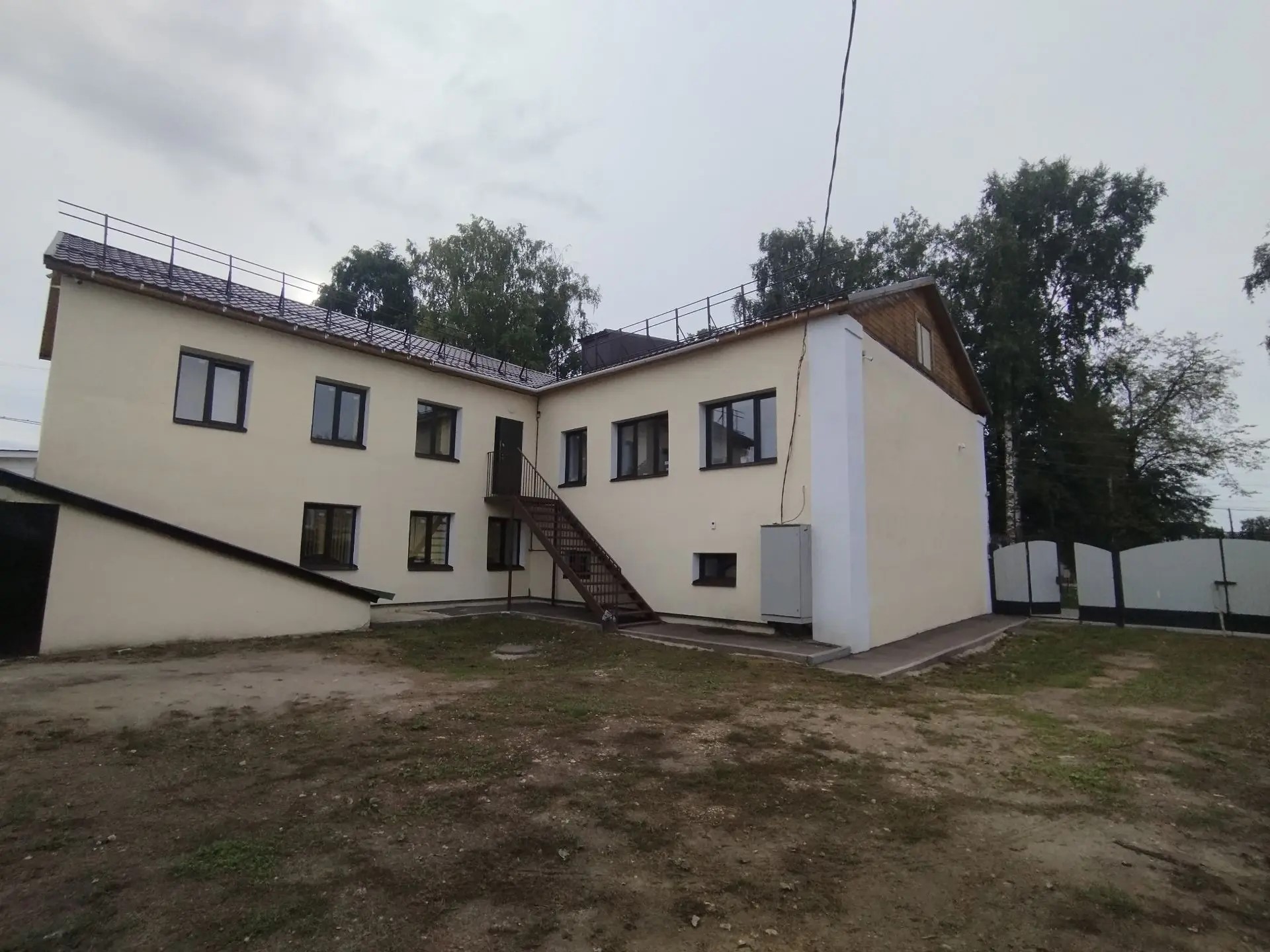 Благоустройство территории и архитектурная подсветка здания МБУК "Центр народных промыслов и туризма" Спасского муниципального округа Нижегородской области