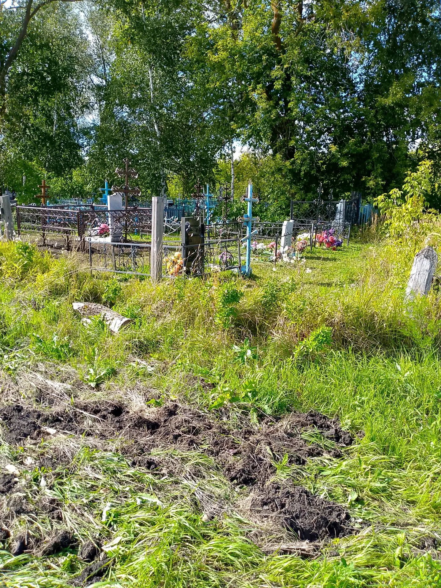 Ремонт ограждения кладбища в с.Новоблаговещенское Гагинскогомуниципального округа Нижегородской области