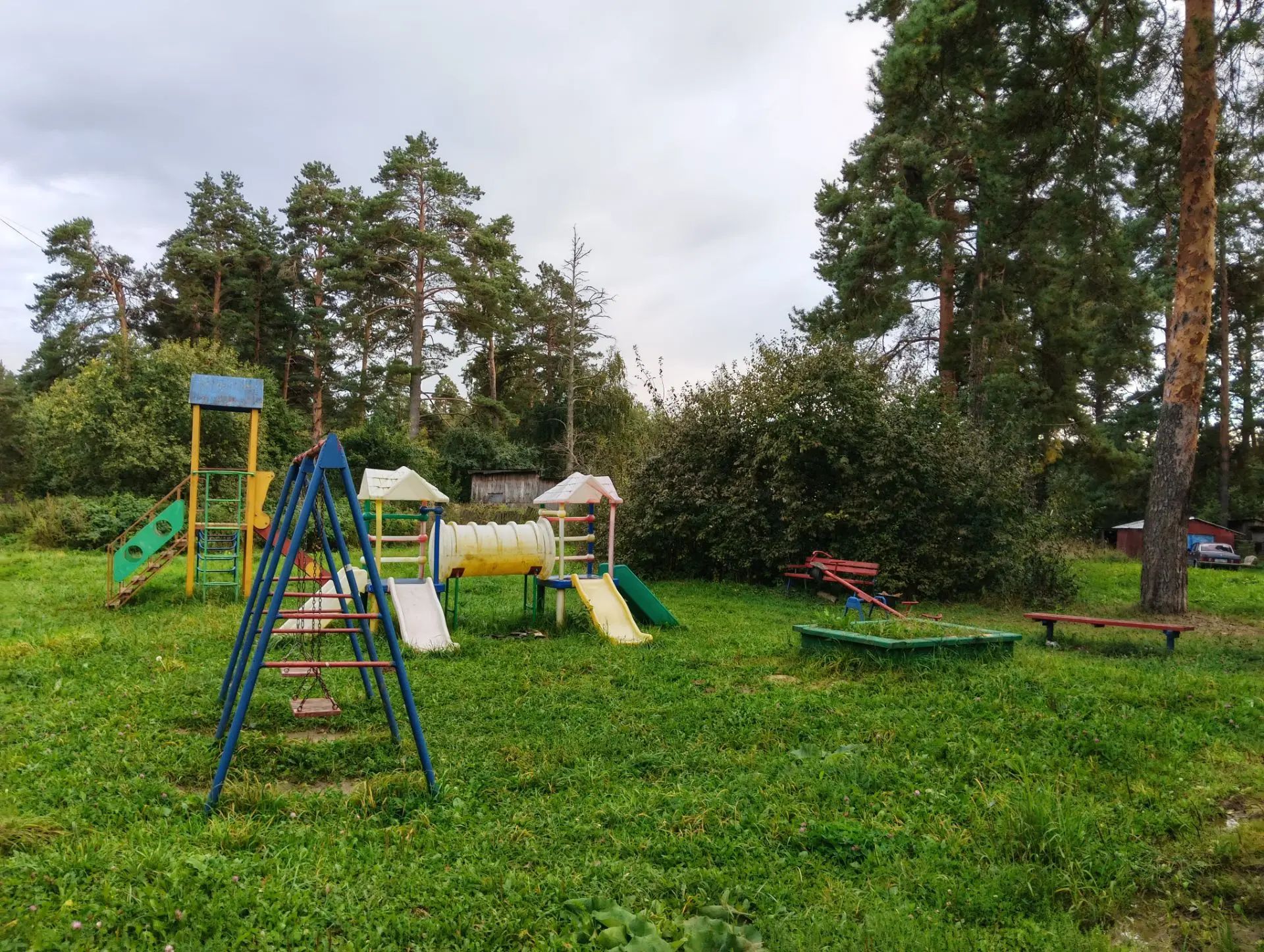 Благоустройство общественной территории город Выкса, ул.Запрудная, в районе домов №26 и №24
