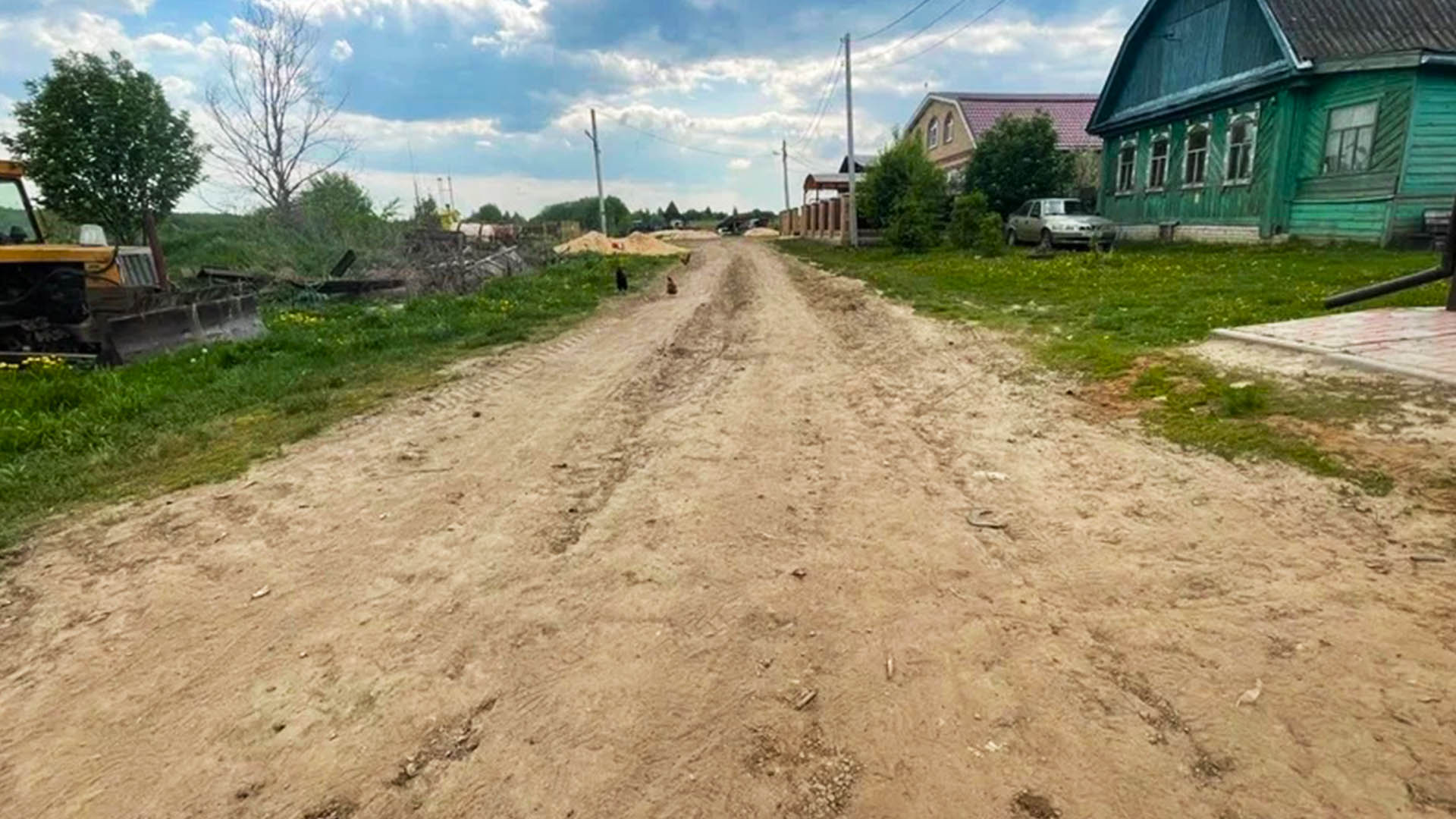Ремонт дороги по ул.Центральная, с.Селема 