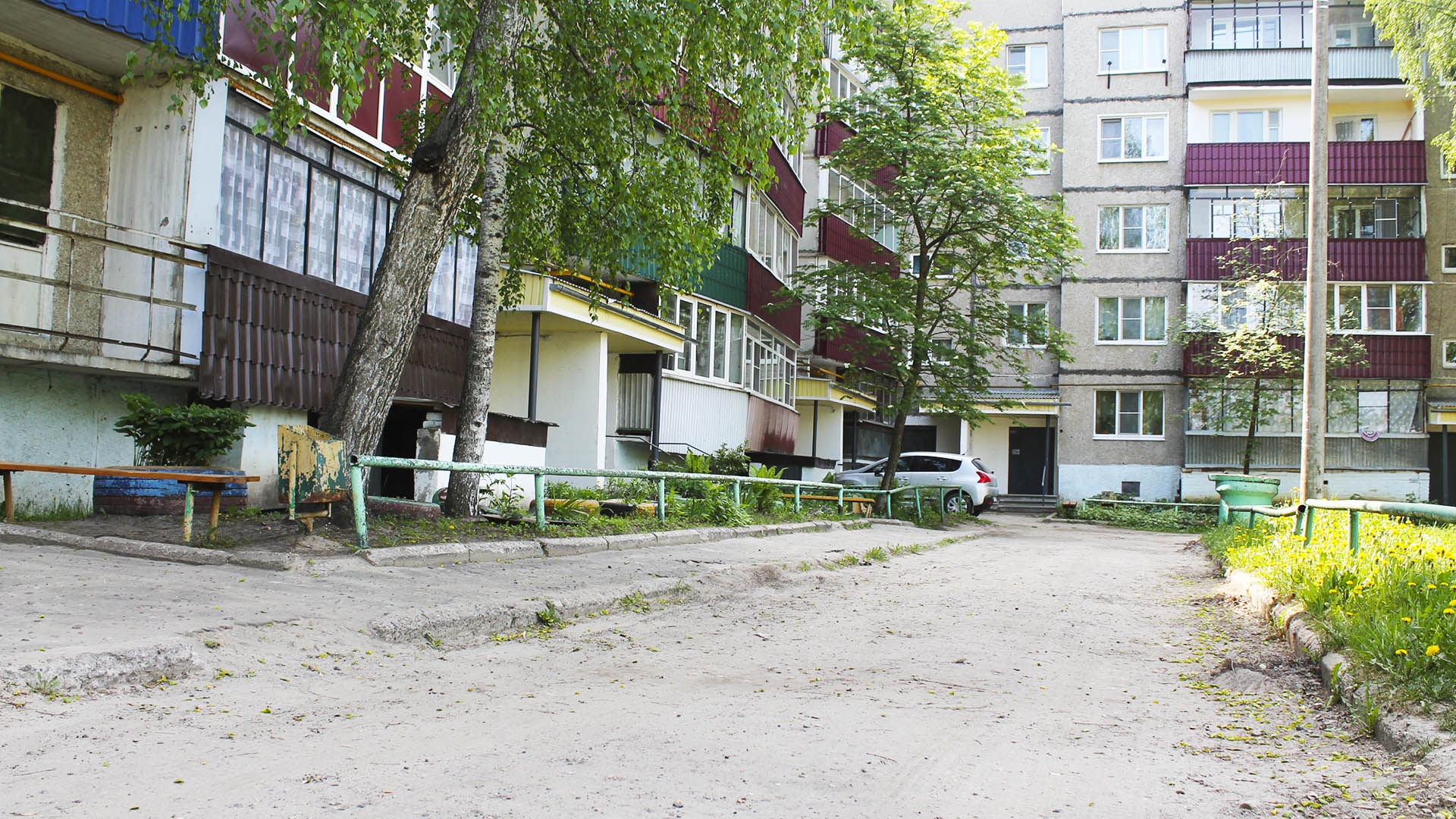 Ремонт дворовой территории мкр.Дружба, д.34, с.п.Дружба