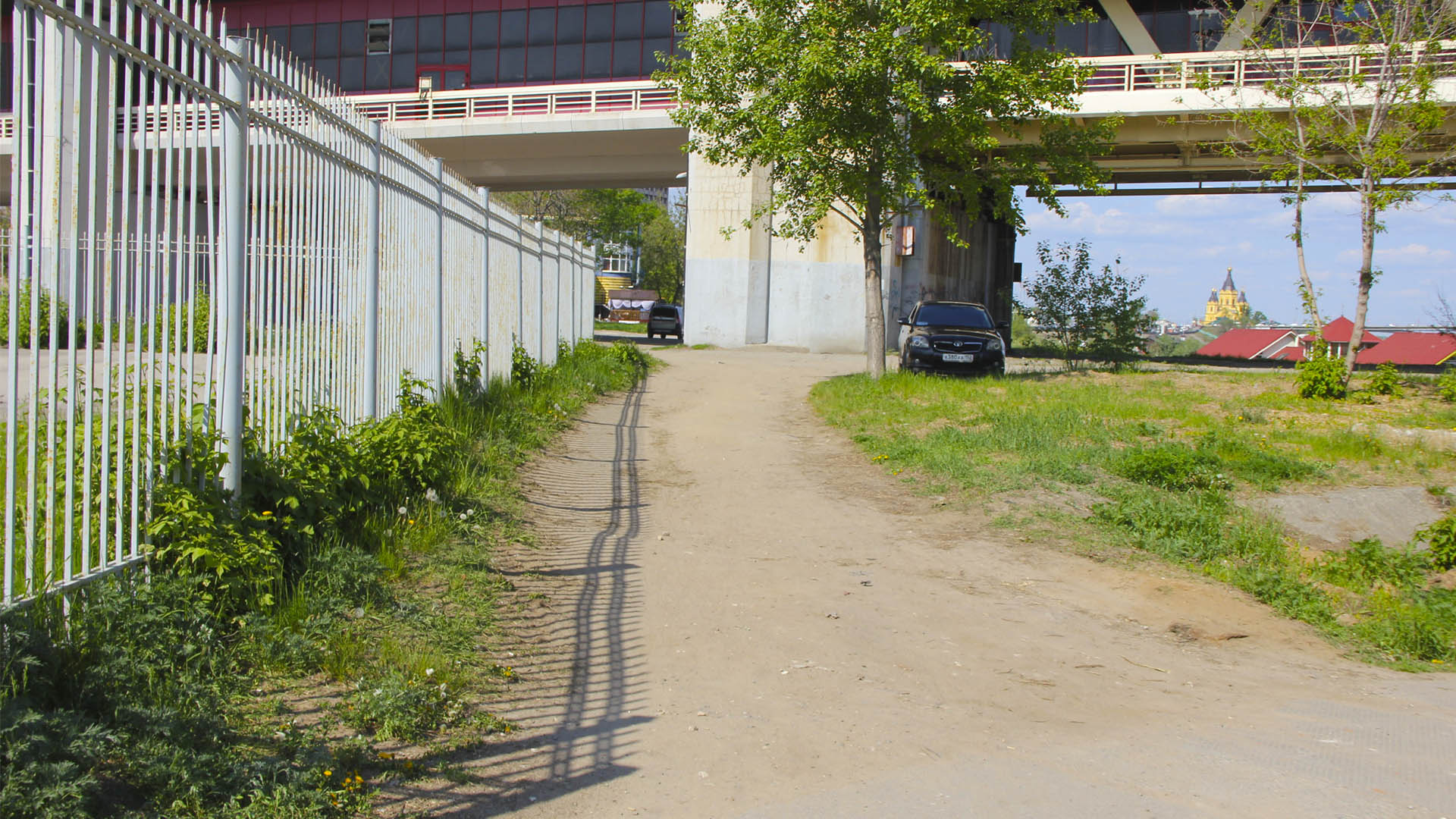 Устройство пешеходной и велосипедной дорожек по улице Марата, от ул.Луначарского, д.1/11 до ул.Советская, д.14, г.Н.Новгород
