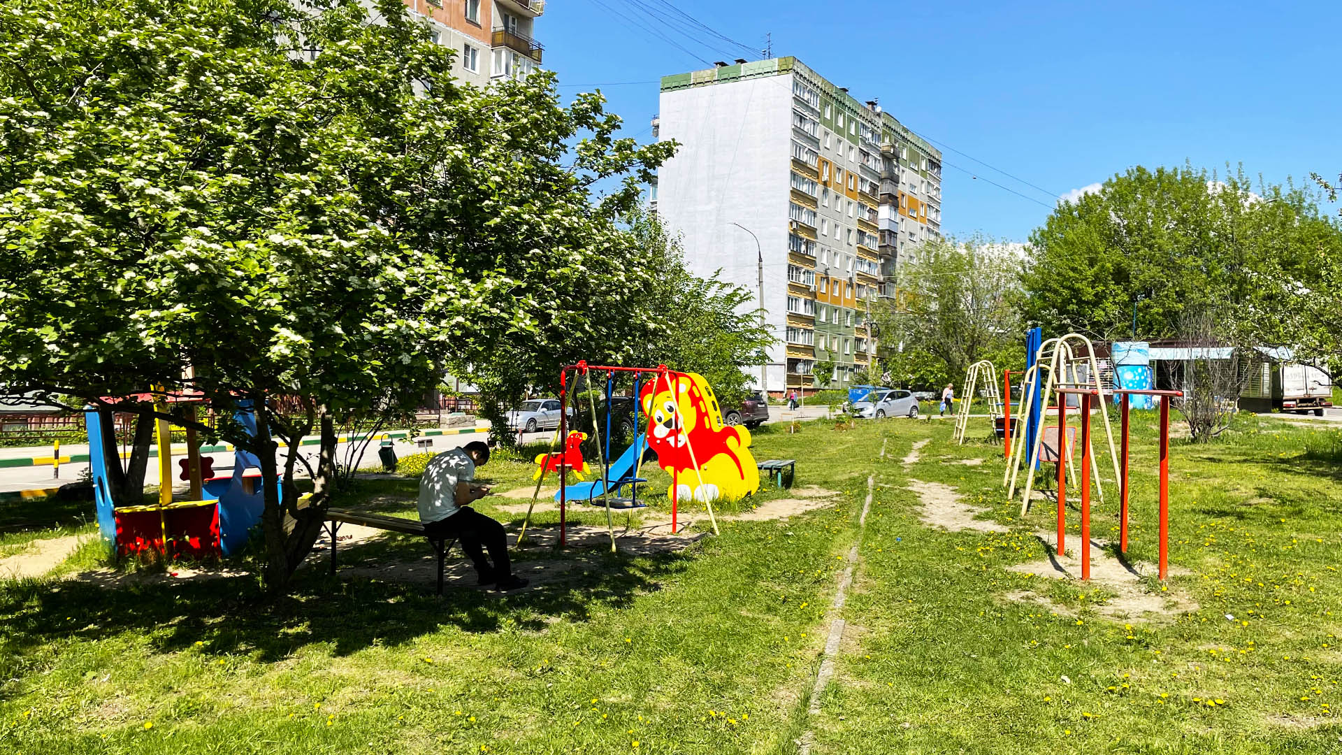 Ремонт детской игровой площадки по ул.Казанское шоссе, д.23, г.Н.Новгород 