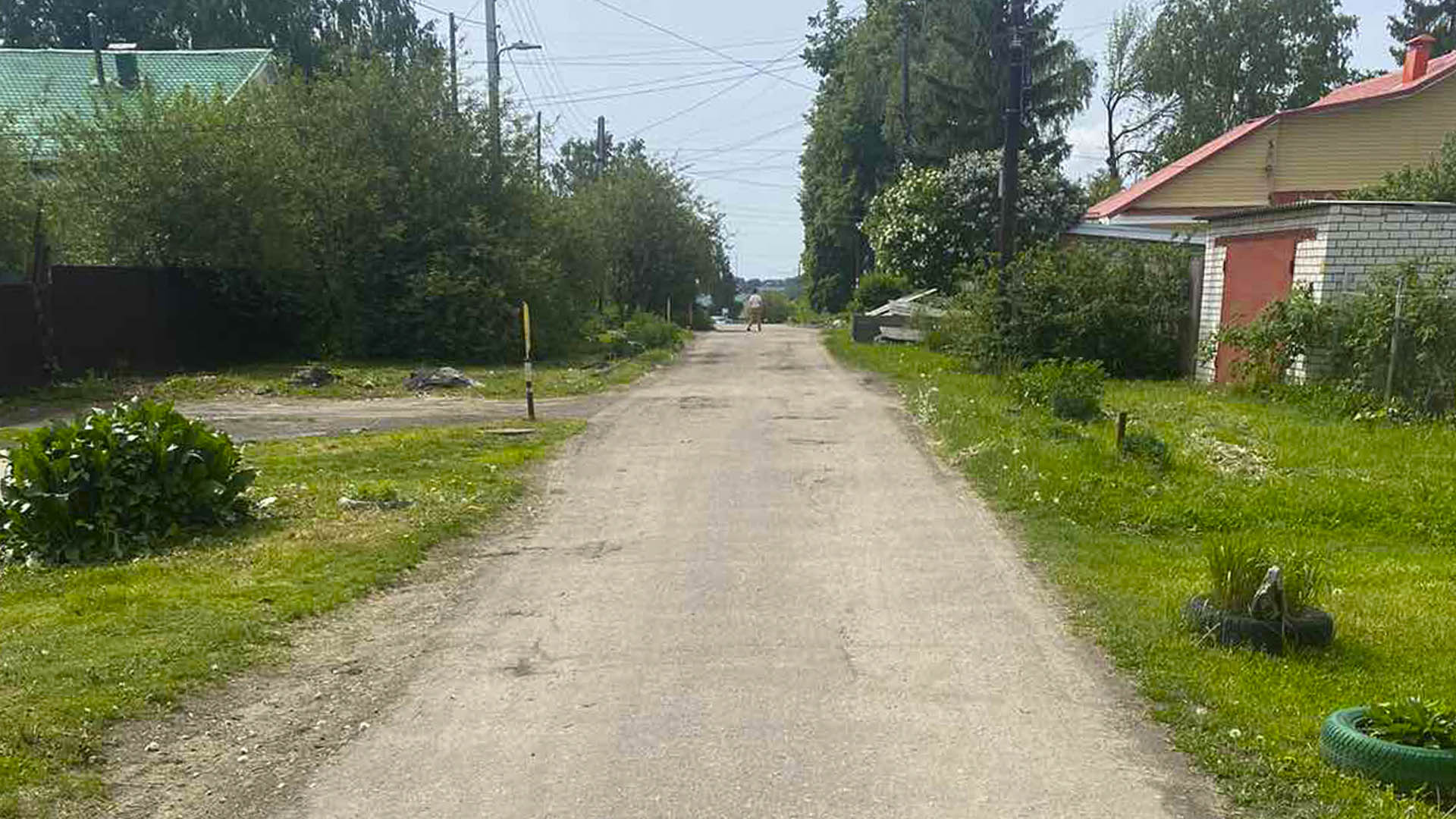 Ремонт дороги по ул.Амурская (от ул.Двинская до ул.Шатковская), ул.Крымская (от ул.Шатковская до Двинского п-да), п.Дубенки 
