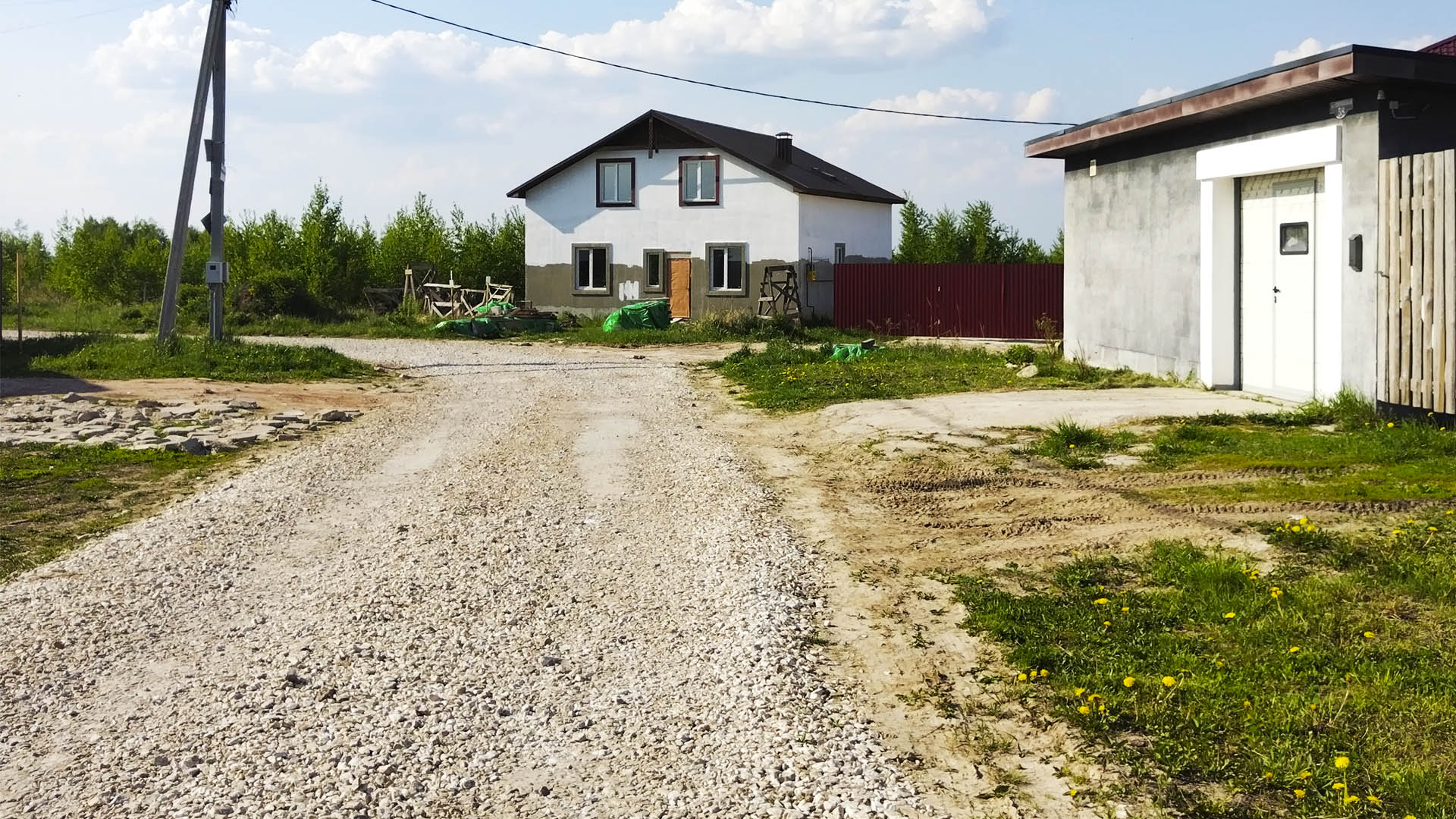 Устройство участков дорог по ул.Сиреневая, пер.Цветочный, г.Богородск 