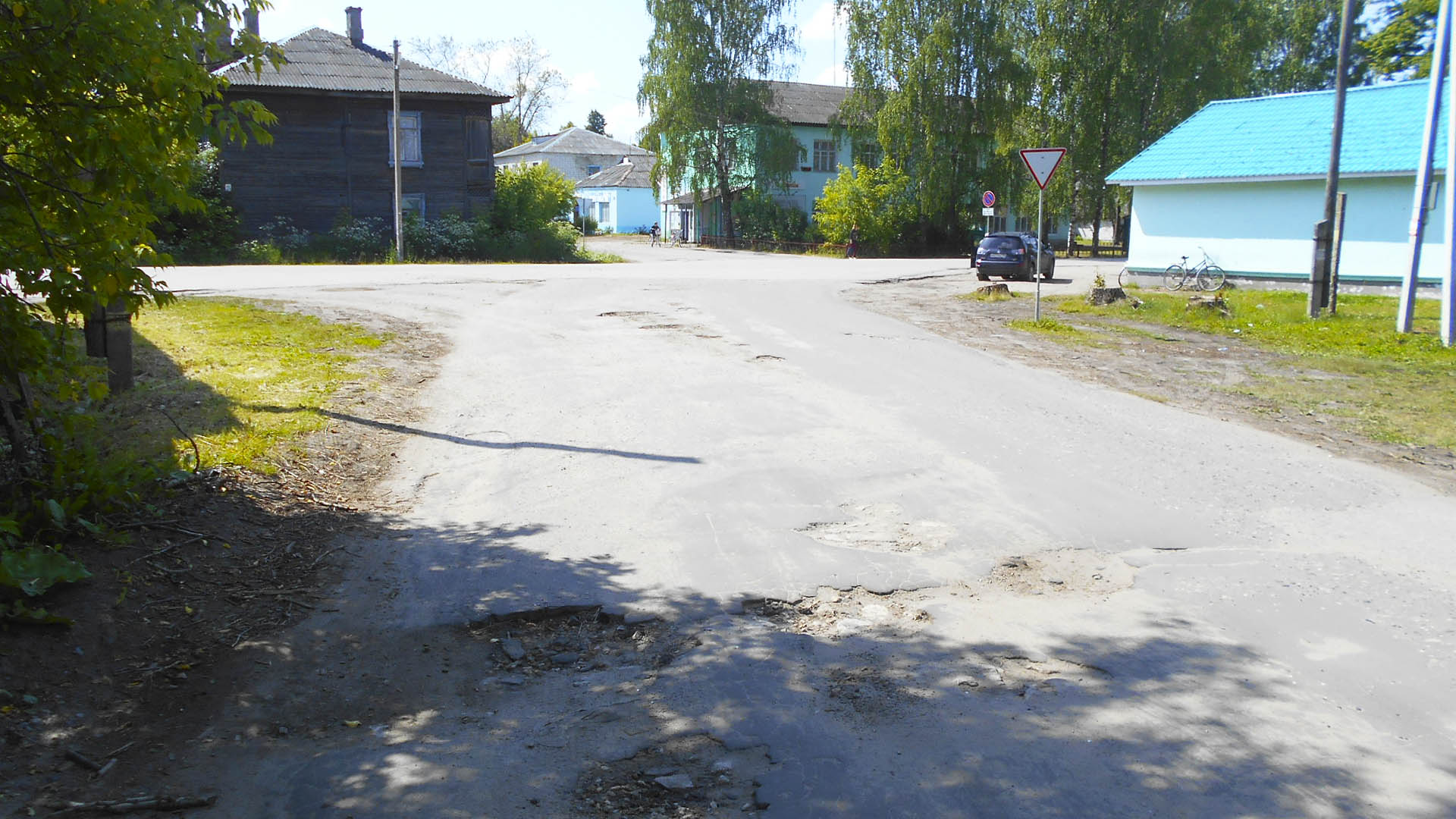 Ремонт дороги по ул.Кооперативная, ул.Просвещения, р.п.Сява