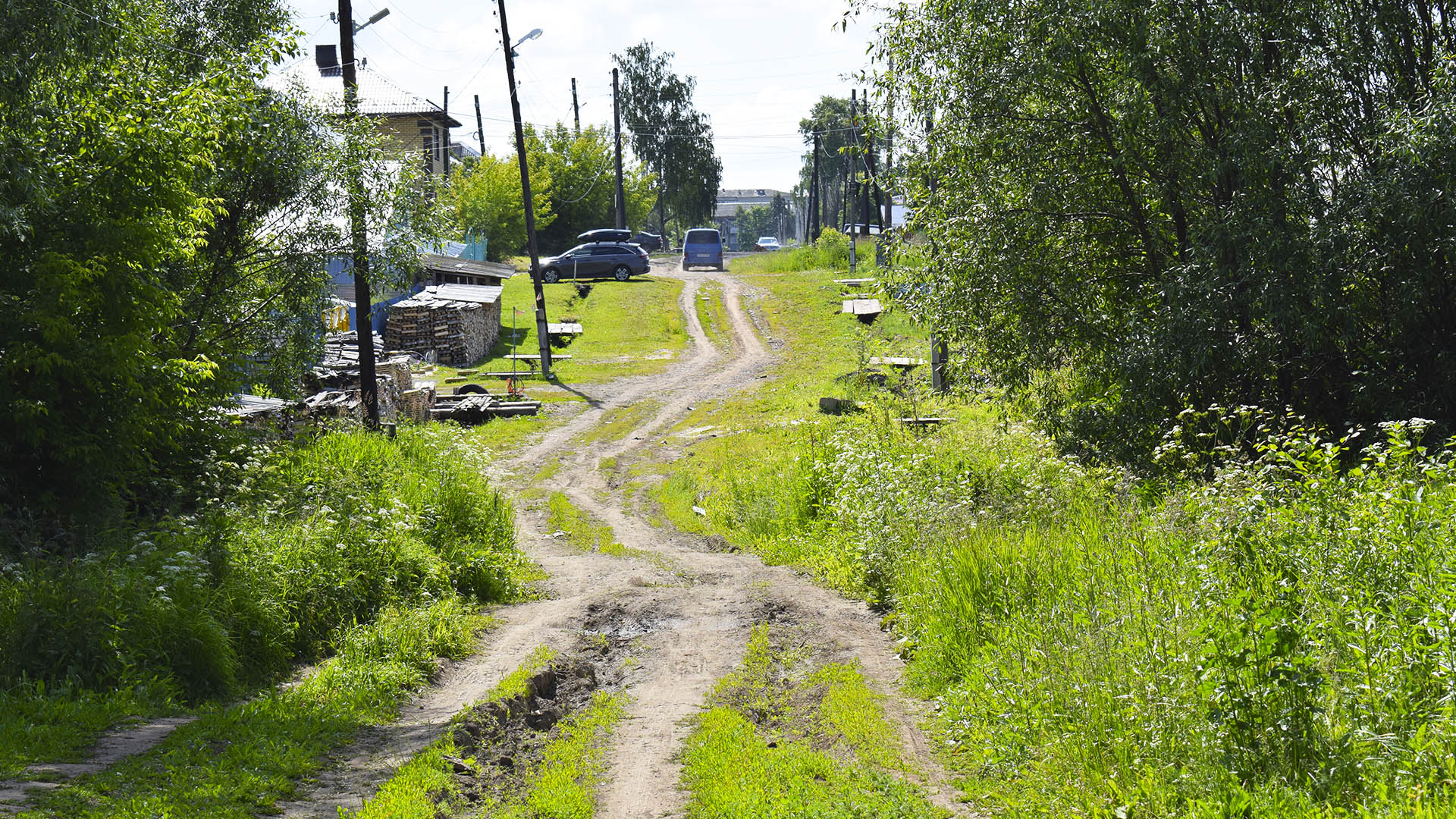 Ремонт дороги по ул.Островского (от ул.Г.Веденина до пер.Северный), г.Шахунья