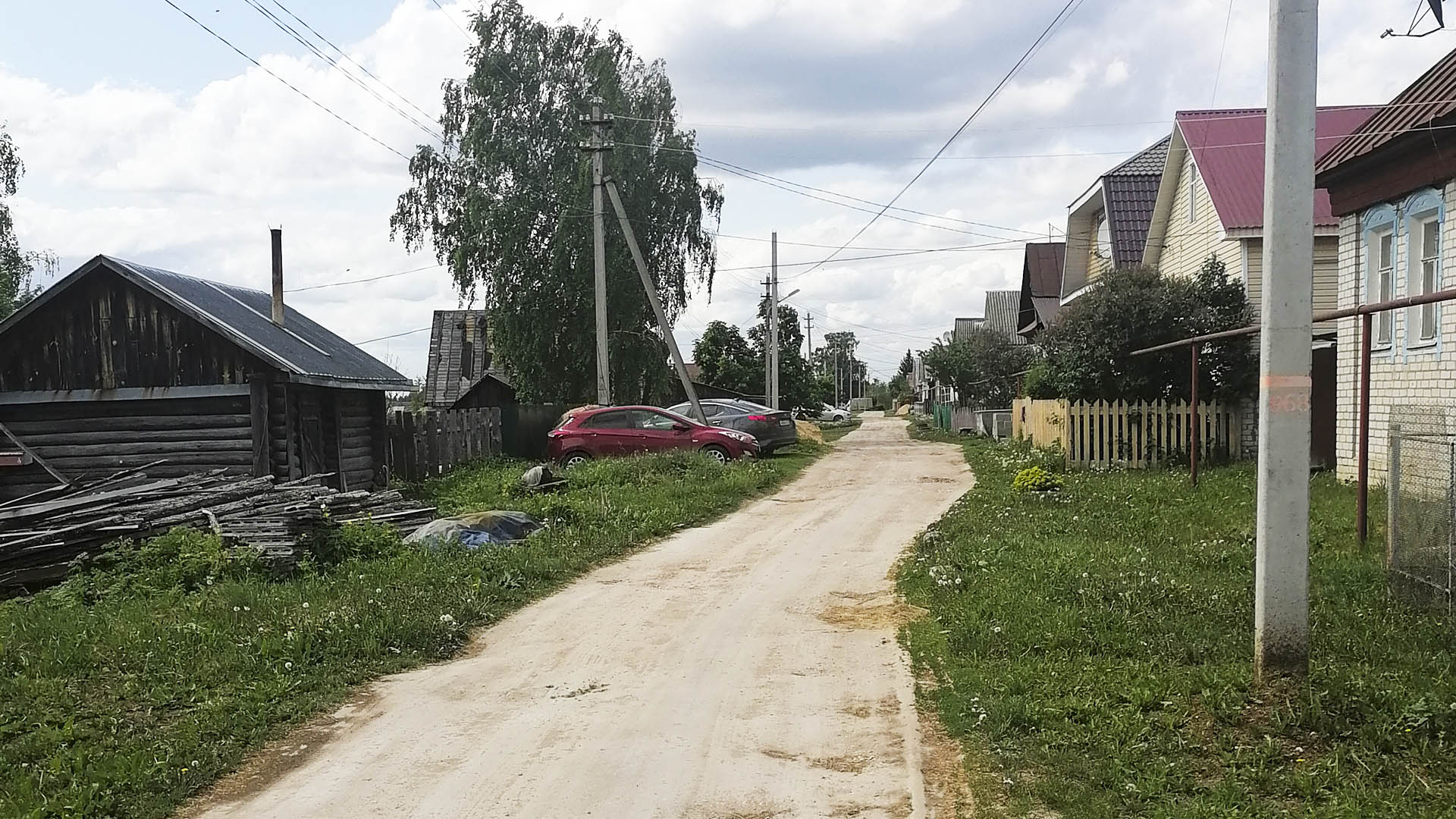 Ремонт дороги по ул.Октябрьской Революции, с.Большое Окулово