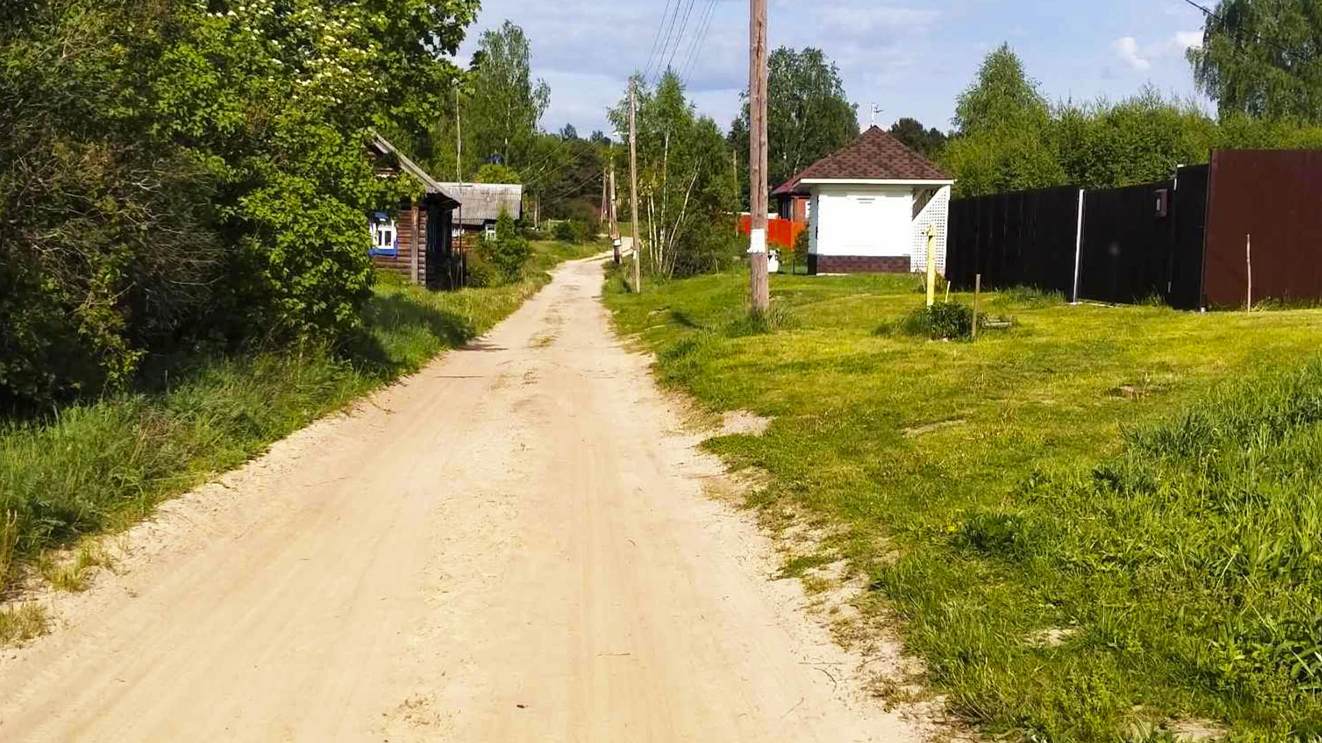 Ремонт дороги, д.Песочное