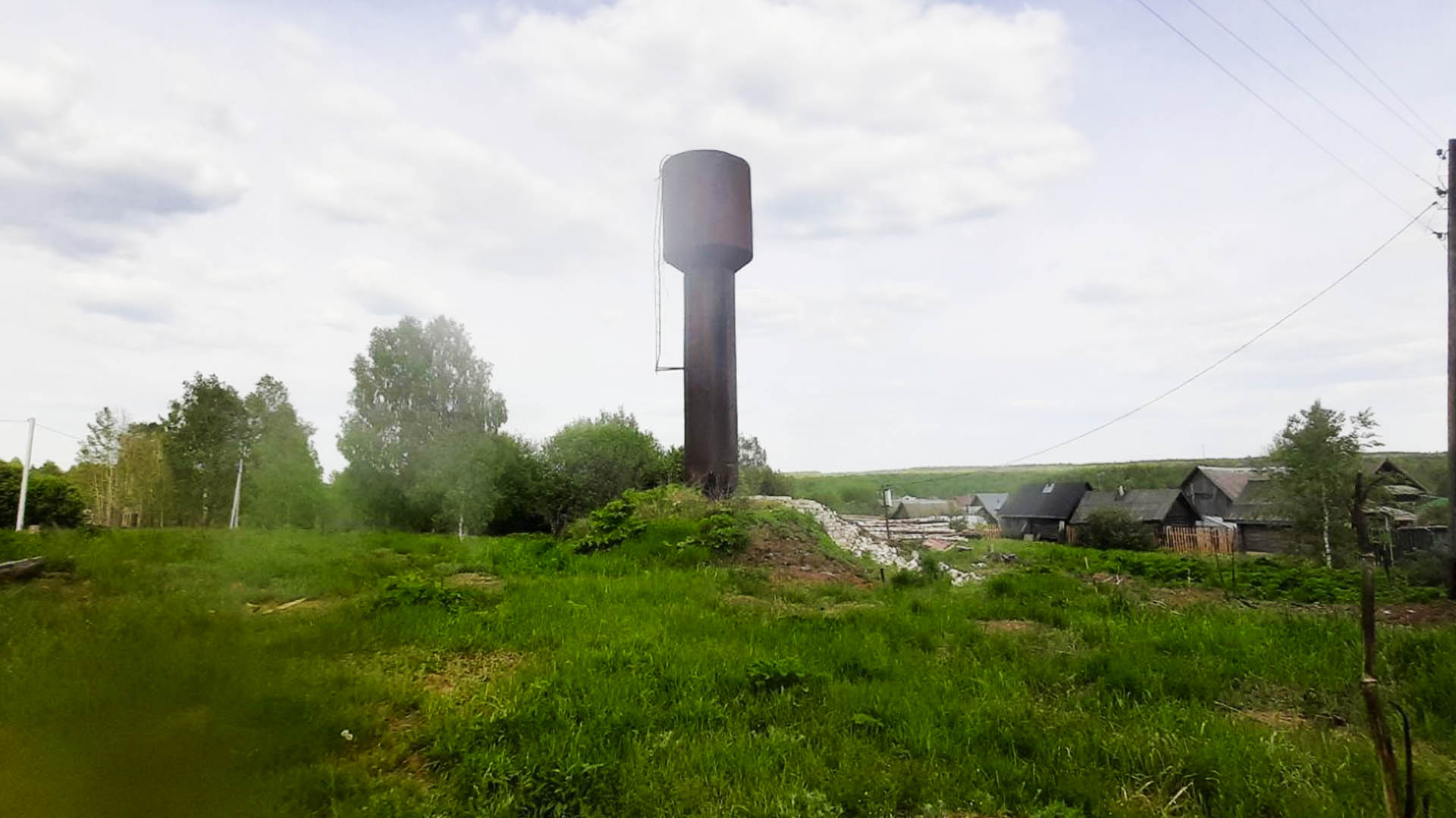 Ремонт водопровода (установка Башни Рожновского), д.Кулагино