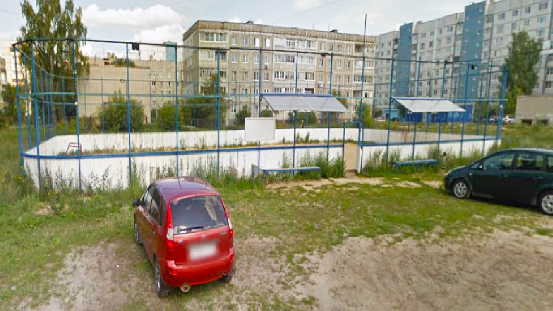 Обустройство спортивной зоны на ул.Грунина, д.3, д.5, г.Заволжье