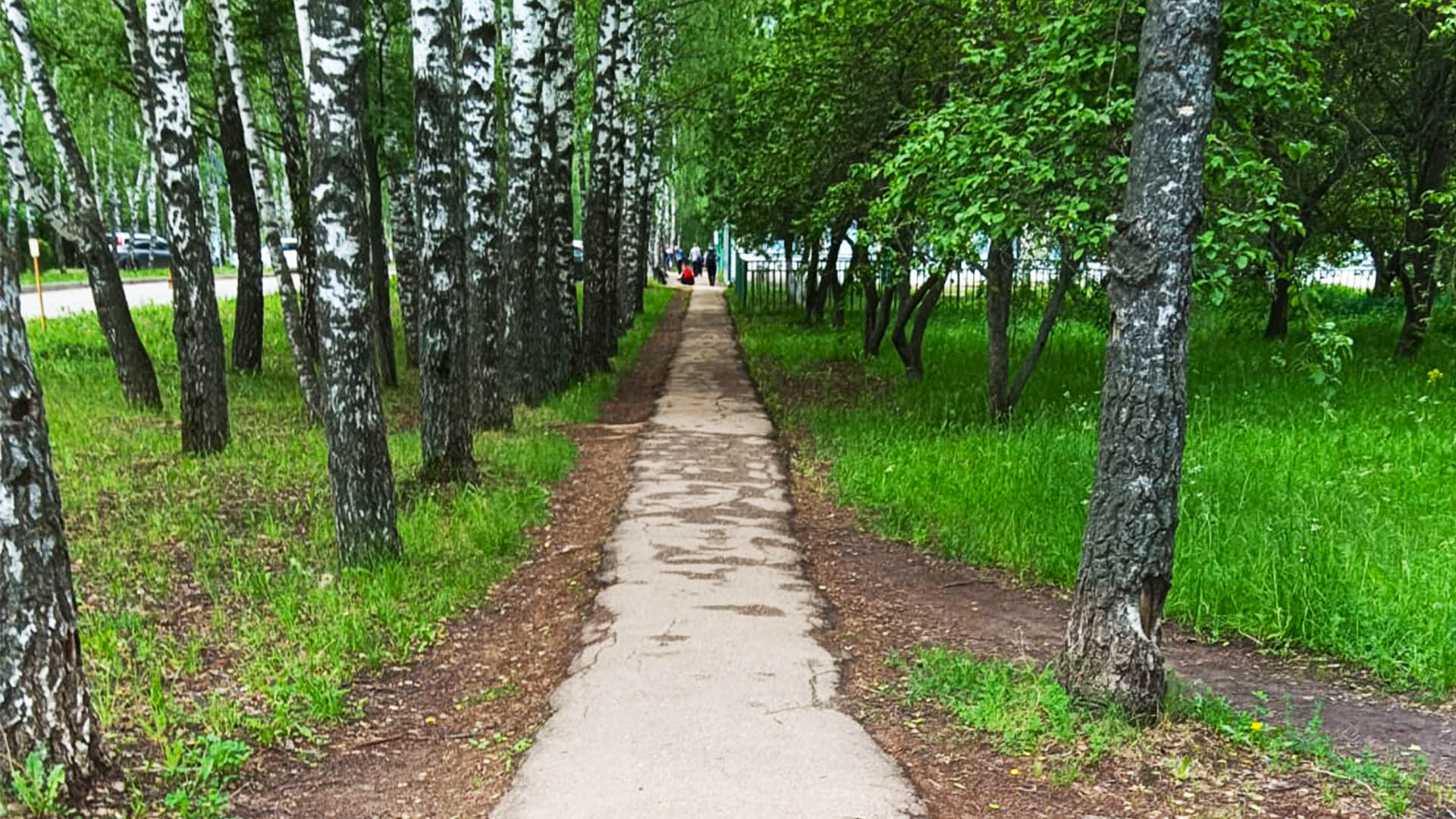 Ремонт тротуара по ул.Октябрьская, д.2 - дома 30 в городе Княгинино