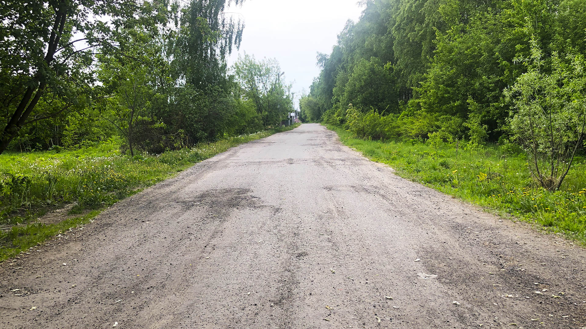 Ремонт участка дороги к д.Козловка