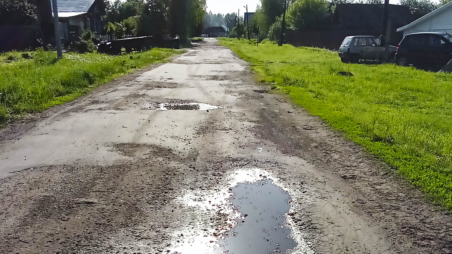 Ремонт участка дорог по пер.Тихий, ул.Красноармейская, с.Курмыш 