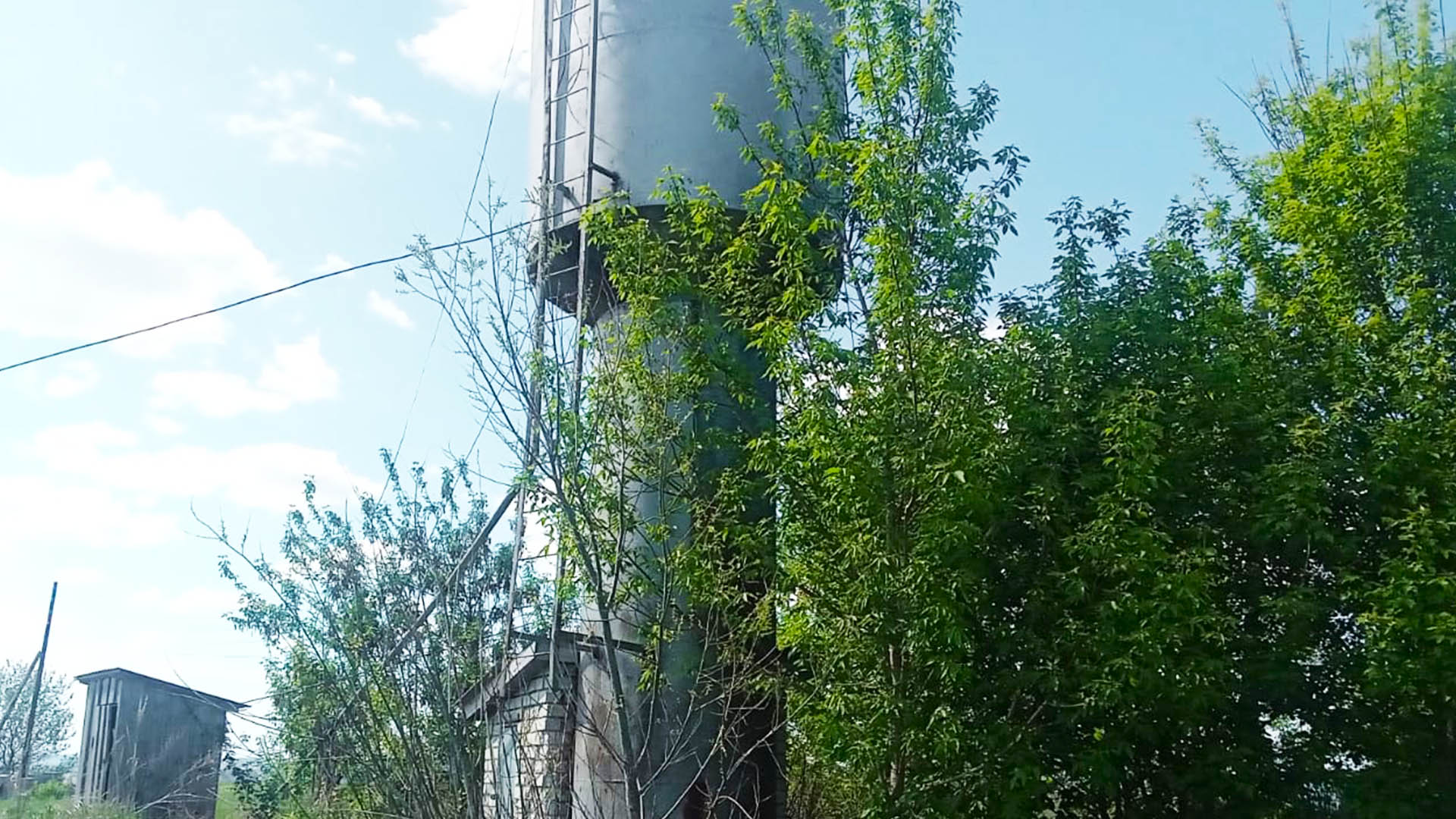 Замена водопроводной башни, с.Горки 