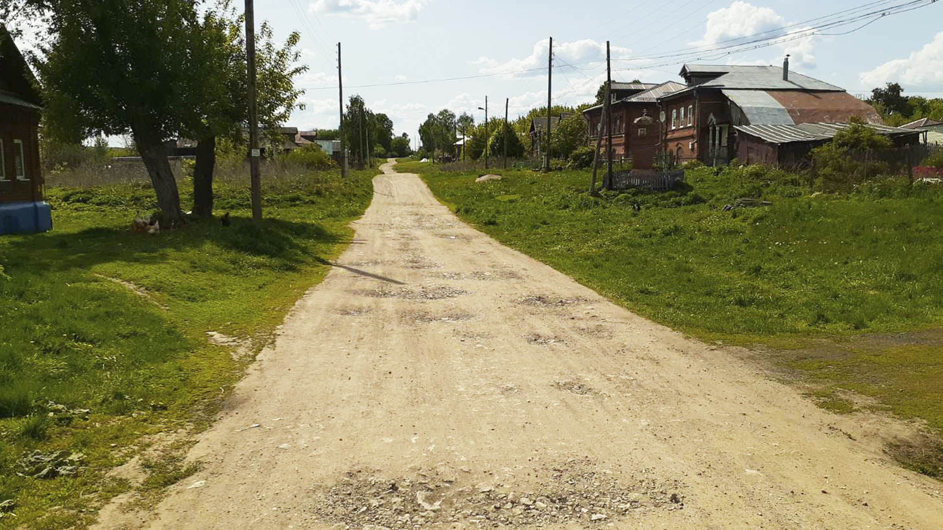 Ремонт дороги по ул.Центральная, с.Новый Усад